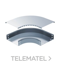 Curva 90º 400x60 galvanizado senzimir con referencia CH9S0640 de la marca AISCAN.