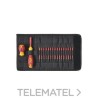 Juego destornilladores y puntas bit 2831T18 slimVario (18u) con referencia 41231 de la marca WIHA.