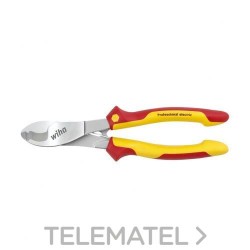 Alicate para cortes de cables profesional 210mm con referencia 43662 de la marca WIHA.