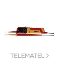 Comprobador de tensión y paso 12-1000VCA CAT-IV 2 pilas AAA con referencia 44319 de la marca WIHA.