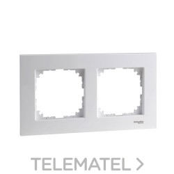Marco 2 elementos ELEGANCE blanco activo con referencia MTN4020-3035 de la marca SCHNEIDER ELECTRIC.