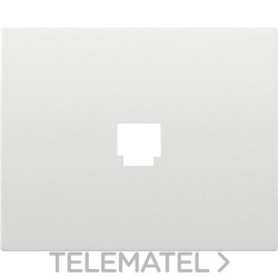 Tapa para toma teléfono Y RJ45 IRIS antibacteriano con referencia 19782-BF de la marca BJC.