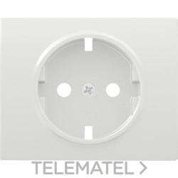 Tapa base enchufe seguridad antibacteriano IRIS con referencia 18724-BF de la marca BJC.