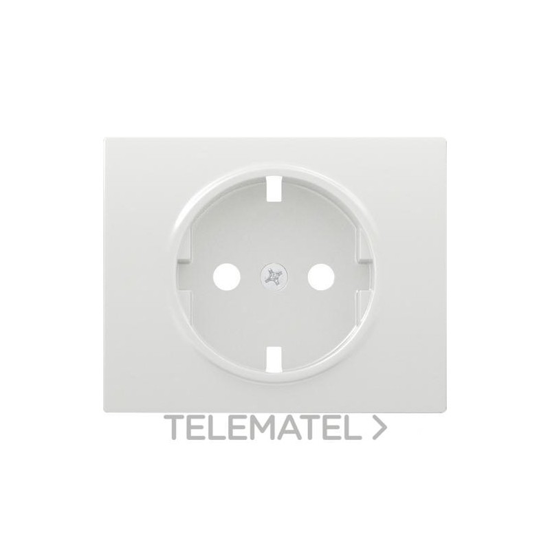 Tapa base enchufe seguridad antibacteriano IRIS con referencia 18724-BF de la marca BJC.