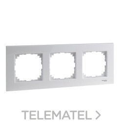 Marco 3 elementos ELEGANCE blanco activo con referencia MTN4030-3035 de la marca SCHNEIDER ELECTRIC.