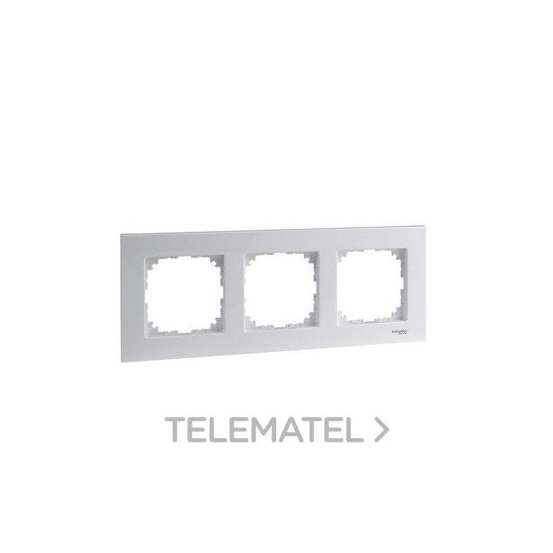 Marco 3 elementos ELEGANCE blanco activo con referencia MTN4030-3035 de la marca SCHNEIDER ELECTRIC.