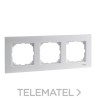 Marco 3 elementos ELEGANCE blanco activo con referencia MTN4030-3035 de la marca SCHNEIDER ELECTRIC.