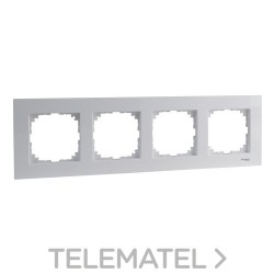 Marco 4 elementos ELEGANCE blanco activo con referencia MTN4040-3035 de la marca SCHNEIDER ELECTRIC.