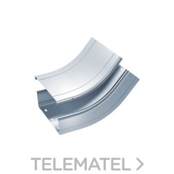 Curva vertical cóncava 45º 300x80 galvanizado senzimir con referencia CV4S0830 de la marca AISCAN.