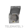 Schuko NU303730TA con tapa aluminio con referencia NU303730TA de la marca SCHNEIDER ELECTRIC.