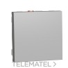 Pulsador 2 módulos aluminio con referencia NU320630 de la marca SCHNEIDER ELECTRIC.