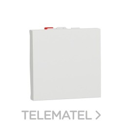Pulsador 2 módulos polar con referencia NU320618 de la marca SCHNEIDER ELECTRIC.