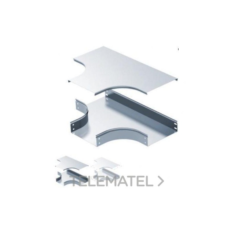 Derivación T 500x100 galvanizado senzimir con referencia DHTS1050 de la marca AISCAN.