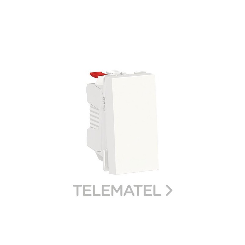 Pulsador 1 modulo polar con referencia NU310618 de la marca SCHNEIDER ELECTRIC.