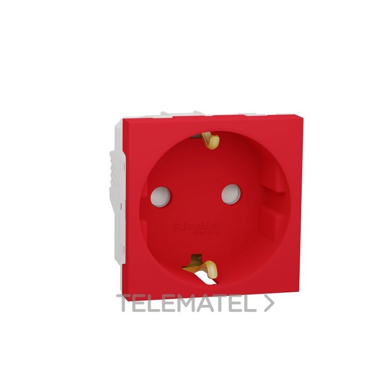 Schuko NU303703 rojo con referencia NU303703 de la marca SCHNEIDER ELECTRIC.