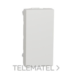 Tapa ciega 1 modulo polar con referencia NU986518 de la marca SCHNEIDER ELECTRIC.