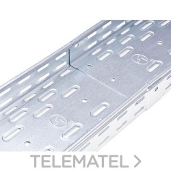 Bandeja metálica perforada certificada 60x500 galvanizado senzimir con referencia CMPS650C de la marca AISCAN.