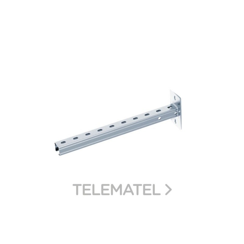 Soporte rail-41 500 electrozincado con referencia SR41Z05 de la marca AISCAN.