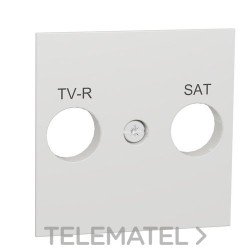 Caratula toma R-TV/SAT polar con referencia NU944118 de la marca SCHNEIDER ELECTRIC.