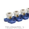 Borne de conexión serie GBT sección 25mm² tira de 10P con referencia GBT-25 de la marca GAESTOPAS.