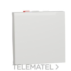Conmutador 2 módulos polar con referencia NU320318 de la marca SCHNEIDER ELECTRIC.