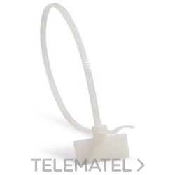 Brida sujetacables para identificación de cables 110x2,5 con referencia 110-025-0IC de la marca GAESTOPAS.