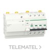 Dispositivo de protección sobretensiones ACTI9 Combi SPU 3P+N 40A con referencia A9L20740 de la marca SCHNEIDER ELECTRIC.