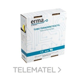 Tubo termorretractil 38,1mm amarillo / verde caja 2,5m con referencia TT0381.AV.C de la marca GAESTOPAS.