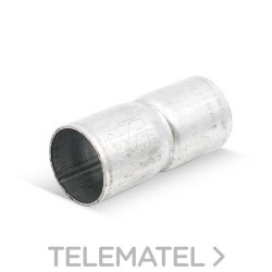 Manguito enchufable acero cincado M32 con referencia 6010-32 de la marca GAESTOPAS.