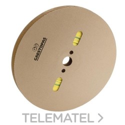 Tubo termorretractil 3,2mm azul Rollo con referencia TT0032.AZ.R de la marca GAESTOPAS.