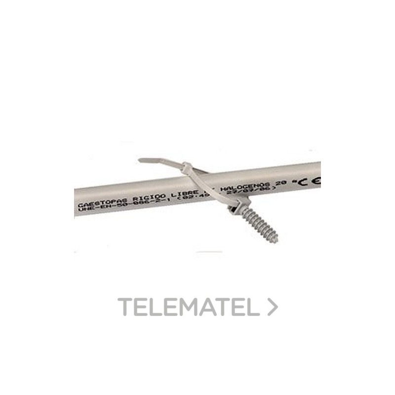 BRIDA POLIAMIDA 280x4,8W GRIS con referencia 280-048-GR7035 de la marca GAESTOPAS.