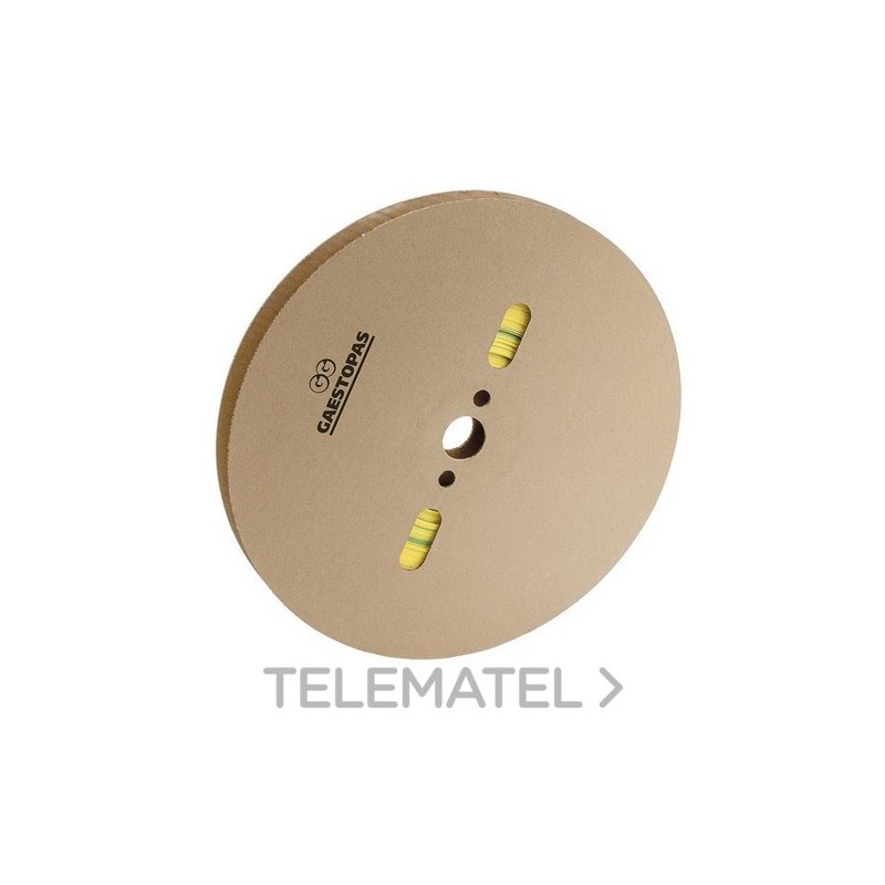 Tubo termorretractil 2,4mm gris Rollo con referencia TT0024.GR.R de la marca GAESTOPAS.