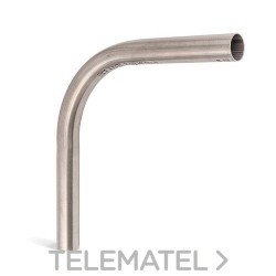 Codo simple de 90º M-20 de acero inoxidable con referencia 6013-20X de la marca GAESTOPAS.