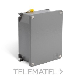 Caja derivación IP66 ATEX 100x100x59 aluminio con referencia 65300EX de la marca GAESTOPAS.
