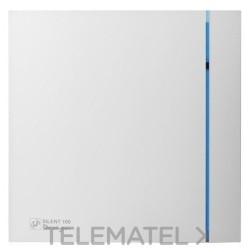 EXTRACTOR BAÑO SILENT-100-CHZ DESIGN con referencia 5210602000 de la marca S & P.