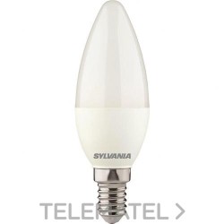 Lámpara ToLEDo Candle V7 470LM 827 E14 SL 4,5W con referencia 0029607 de la marca SYLVANIA.