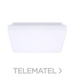 Luminaria cuadrada de techo/pared START superficie SLIM IP54 1900lm 2CCT D WH con referencia 0043517 de la marca SYLVANIA.