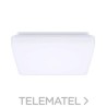 Luminaria cuadrada de techo/pared START superficie SLIM IP54 1900lm 2CCT D WH con referencia 0043517 de la marca SYLVANIA.