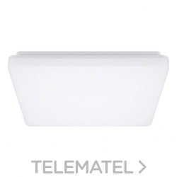 Luminaria cuadrada de techo/pared START superficie SLIM IP54 4000lm 2CCT D WH con referencia 0043519 de la marca SYLVANIA.