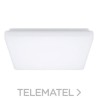 Luminaria cuadrada de techo/pared START superficie SLIM IP54 4000lm 2CCT D WH con referencia 0043519 de la marca SYLVANIA.