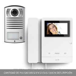 Kit videoportero V1 serie 8 + L2000 con referencia 378121 de la marca TEGUI.