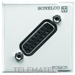MODULO CONEXION DB15 GRIS ANTRACITA con referencia PC9405-02 de la marca SONELCO.