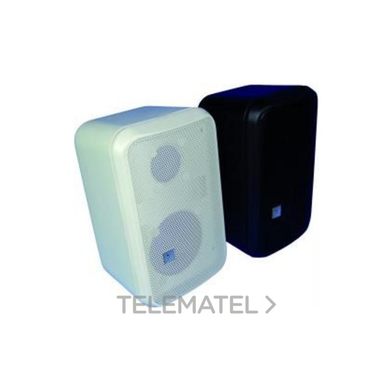 Bafle 2 vías bass reflex interior exterior negro con referencia EA20-09 de la marca SONELCO.