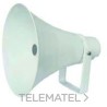 ALTAVOZ EXPONENCIAL REDONDO 30W 100V ALUMINIO BLANCO con referencia HMC38T de la marca SONELCO.