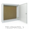 Regulador terminal red datos/coaxial fibra 2 tomas con referencia 546701 de la marca TELEVES.