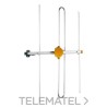 Antena terrestre BIII/DAB 3E colectivo con referencia 105001 de la marca TELEVES.