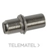Conector para empalme F H-F H TUERCA con referencia 417302 de la marca TELEVES.