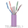 Cable datos DK6000 U/UTP Dca Cu 23AWG CAT6 LSFH 305m violeta con referencia 2123 de la marca TELEVES.