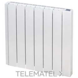 Emisor eléctrico Ingenium RD6W con fluido térmico digital programable 6 elementos 750W 13kg 58x58x8cm con referencia 90740750 