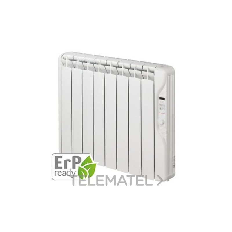 Emisor con fluido térmico digital programable RF8E PLUS 1000W 17kg 58x73,5x10cm con referencia 90501007 de la marca GABARRON.